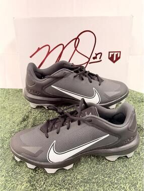 Nike Force Trout 8 Pro Molded Baseball Cleats Gray Men's Size 11 Shoes